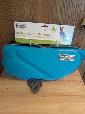 Outward Hound Dawson Swim Life Jacket Blue XL (33-44")-New